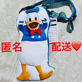 ディズニー(Disney)の新品タグ付★ドナルドダック実写ショルダーバッグ★東京ディズニーリゾート限定(キャラクターグッズ)