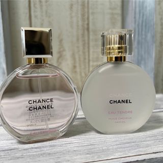美品! シャネル 香水 チャンス タンドゥル(パルファム&ヘアオイル)