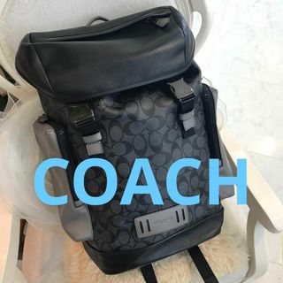 COACH - 【COACH☆新品】メンズ！5 リング キー ケース！チャコール