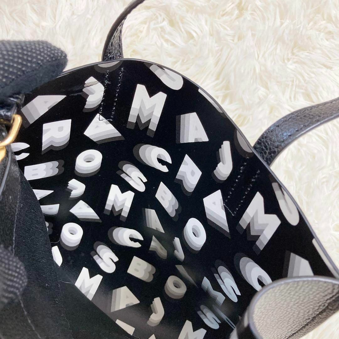 MARC JACOBS - 美品 マークジェイコブス グラインド 2way トートバッグ