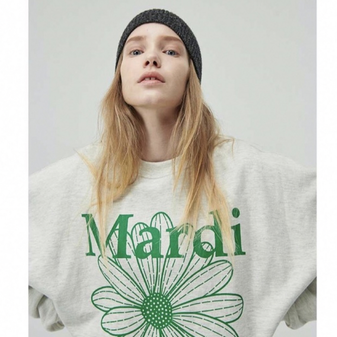 Mardi Mercredi スウェット グレー×グリーンの通販 by 's shop|ラクマ