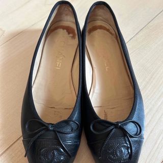 CHANEL バレーシューズ　37.5サイズ