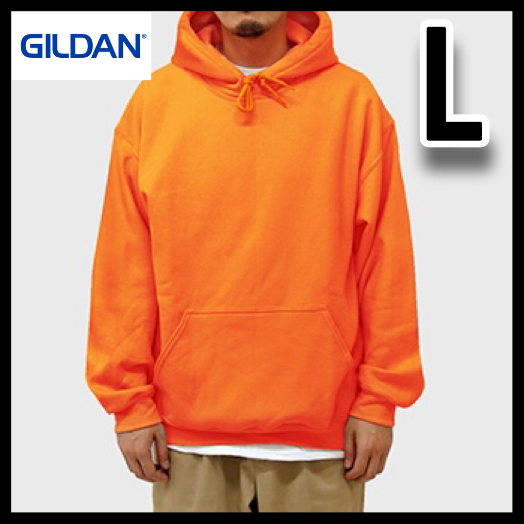 GILDAN - 新品未使用 ギルダン 8oz プルオーバー 無地パーカー GILDAN - 新品未使用 ギルダン 8oz プルオーバー 無地パーカー