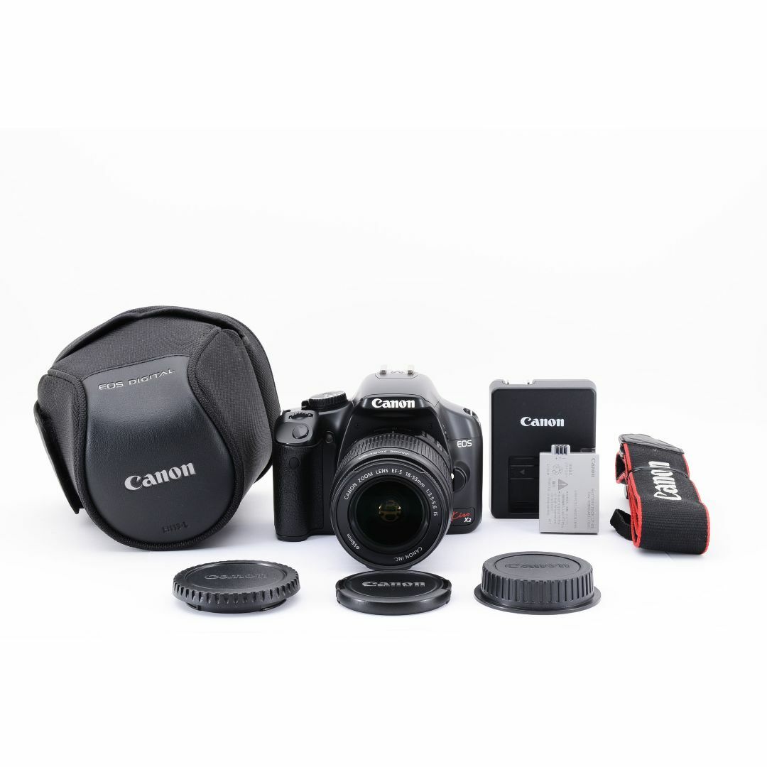 美品】Canon EOS Kiss x2 レンズセット《ショット数2169回》-