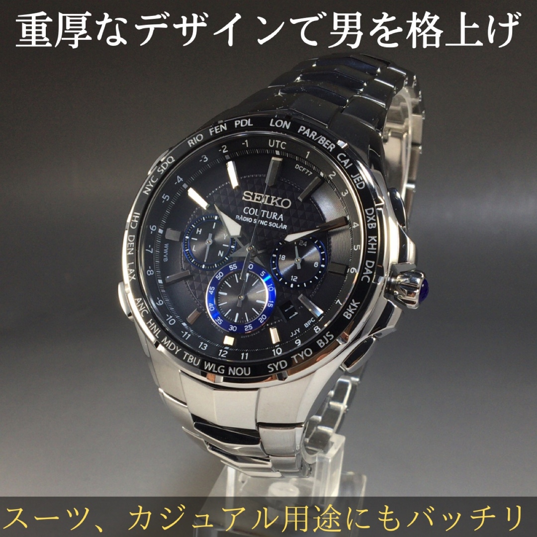 高級コーチュラSEIKOセイコーSSG009新品未使用メンズウォッチ男性用腕時計 1