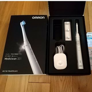 オムロン(OMRON)のOMRON 音波式電動歯ブラシ HT-B321-W(電動歯ブラシ)