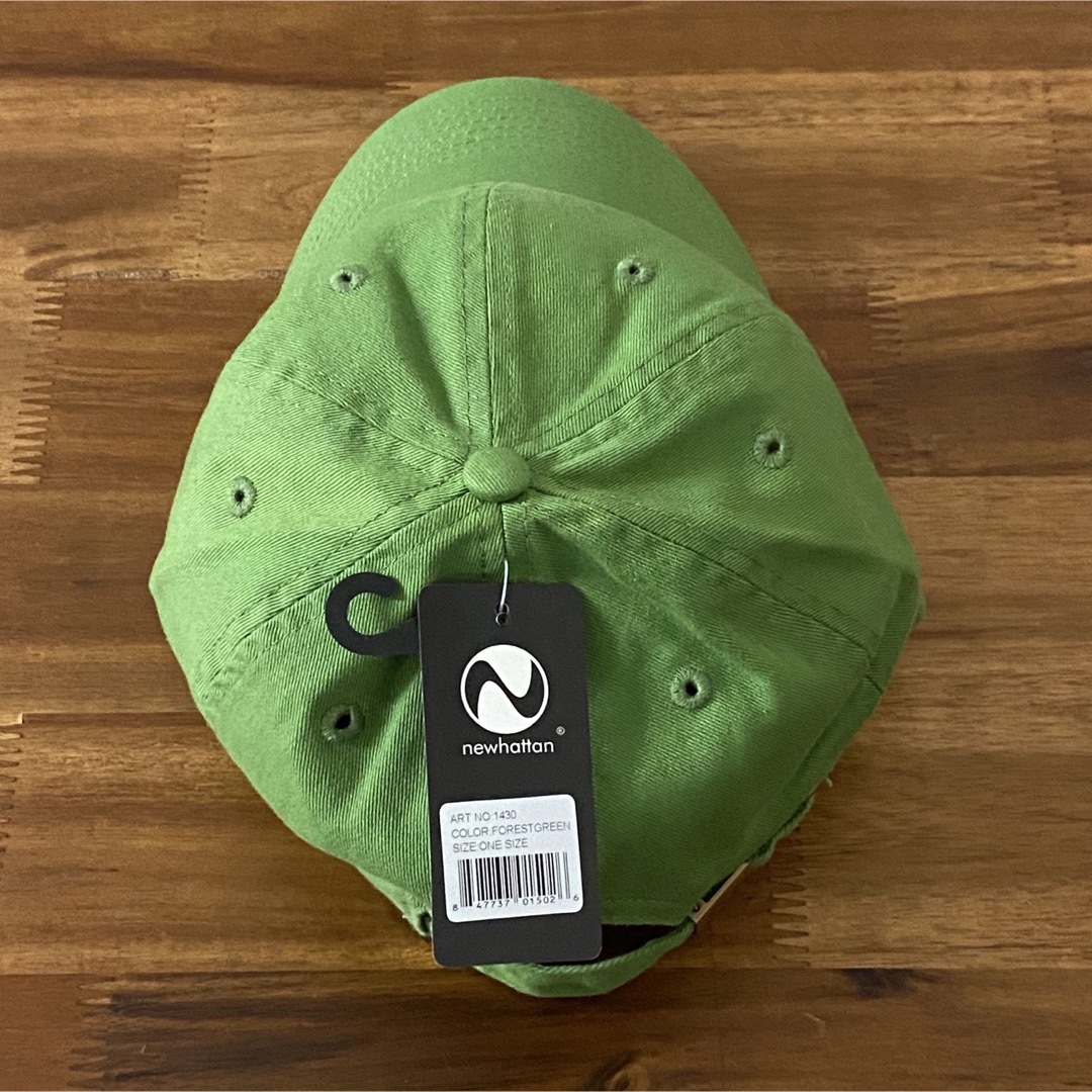 newhattan(ニューハッタン)の新品未使用 ニューハッタン キャップ 帽子 cap レディースメンズ フォレスト レディースの帽子(キャップ)の商品写真