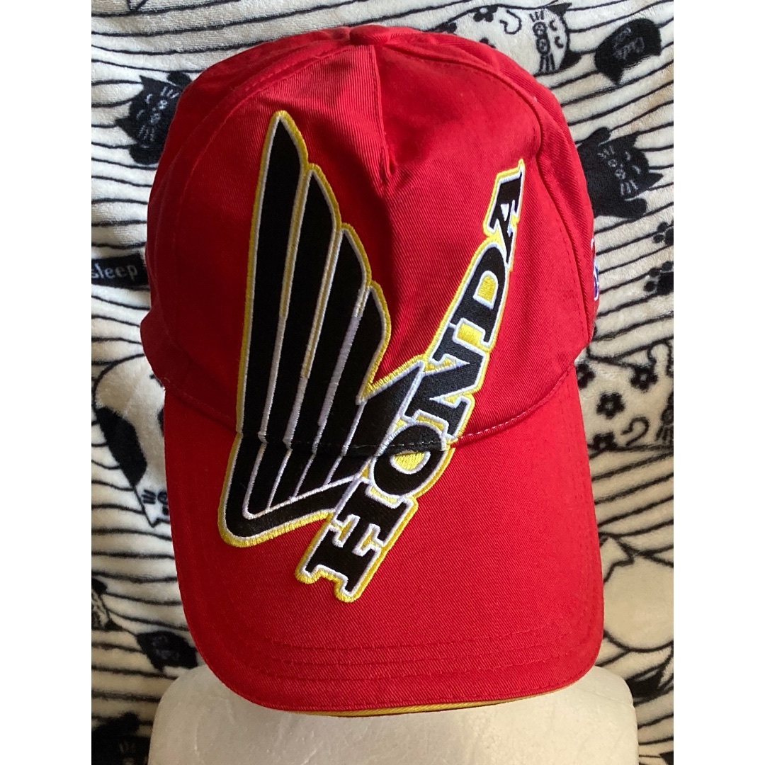 ホンダ(ホンダ)の[HONDA RACUNG ホンダレーシング]HRCキャップ赤色CAP帽子フリー メンズの帽子(キャップ)の商品写真