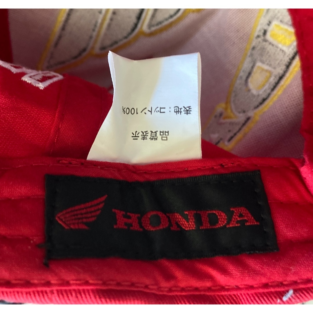 ホンダ(ホンダ)の[HONDA RACUNG ホンダレーシング]HRCキャップ赤色CAP帽子フリー メンズの帽子(キャップ)の商品写真