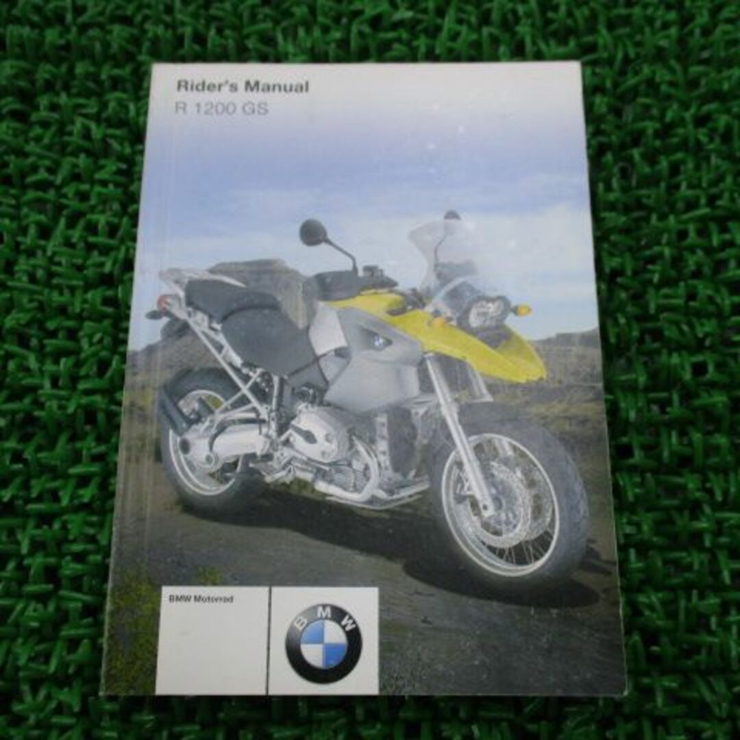 R1200GS 取扱説明書 2版 BMW 正規  バイク 整備書 英語版 ライダーズマニュアル 車検 整備情報:22168144