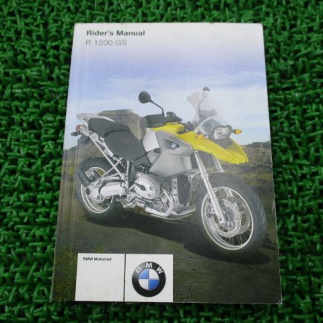 R1200GS 取扱説明書 1版 BMW 正規  バイク 整備書 英語版 ライダーズマニュアル 車検 整備情報:22168141