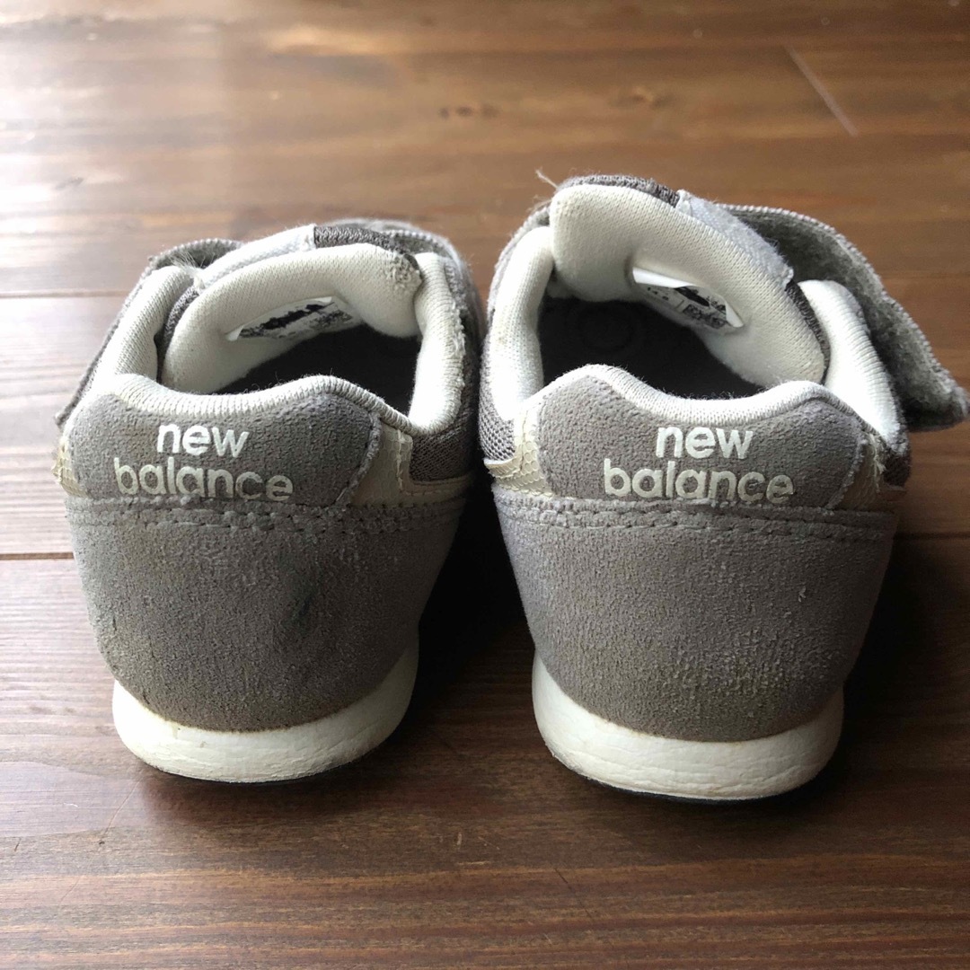 996（New Balance）(キュウキュウロク)のニューバランス 996 グレー　14.5cm キッズ/ベビー/マタニティのキッズ靴/シューズ(15cm~)(スニーカー)の商品写真