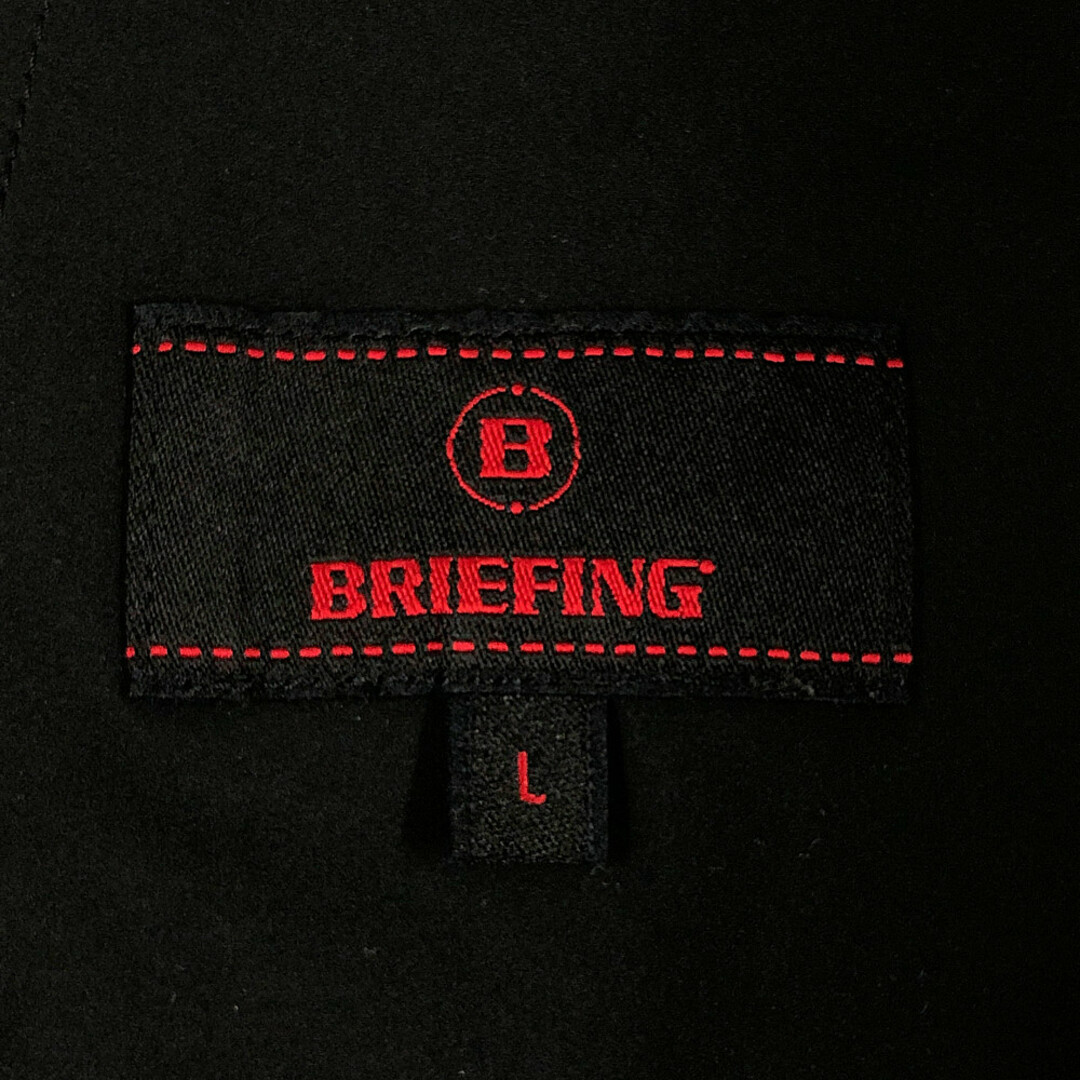 BRIEFING ブリーフィング 品番 BRG213M16 WIND VEST ウィンド ベスト ブラック サイズL 正規品 / 32312 6