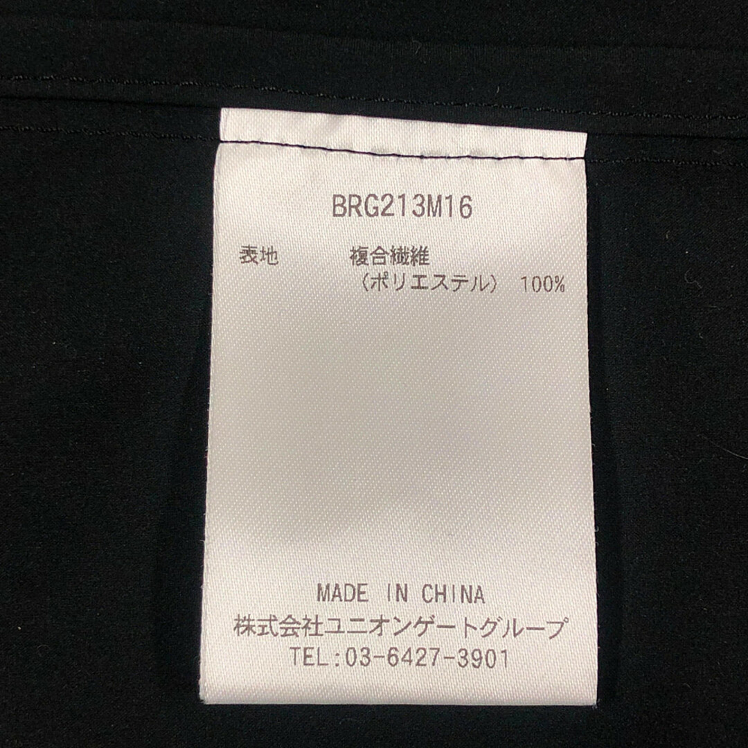 BRIEFING ブリーフィング 品番 BRG213M16 WIND VEST ウィンド ベスト ブラック サイズL 正規品 / 32312 7