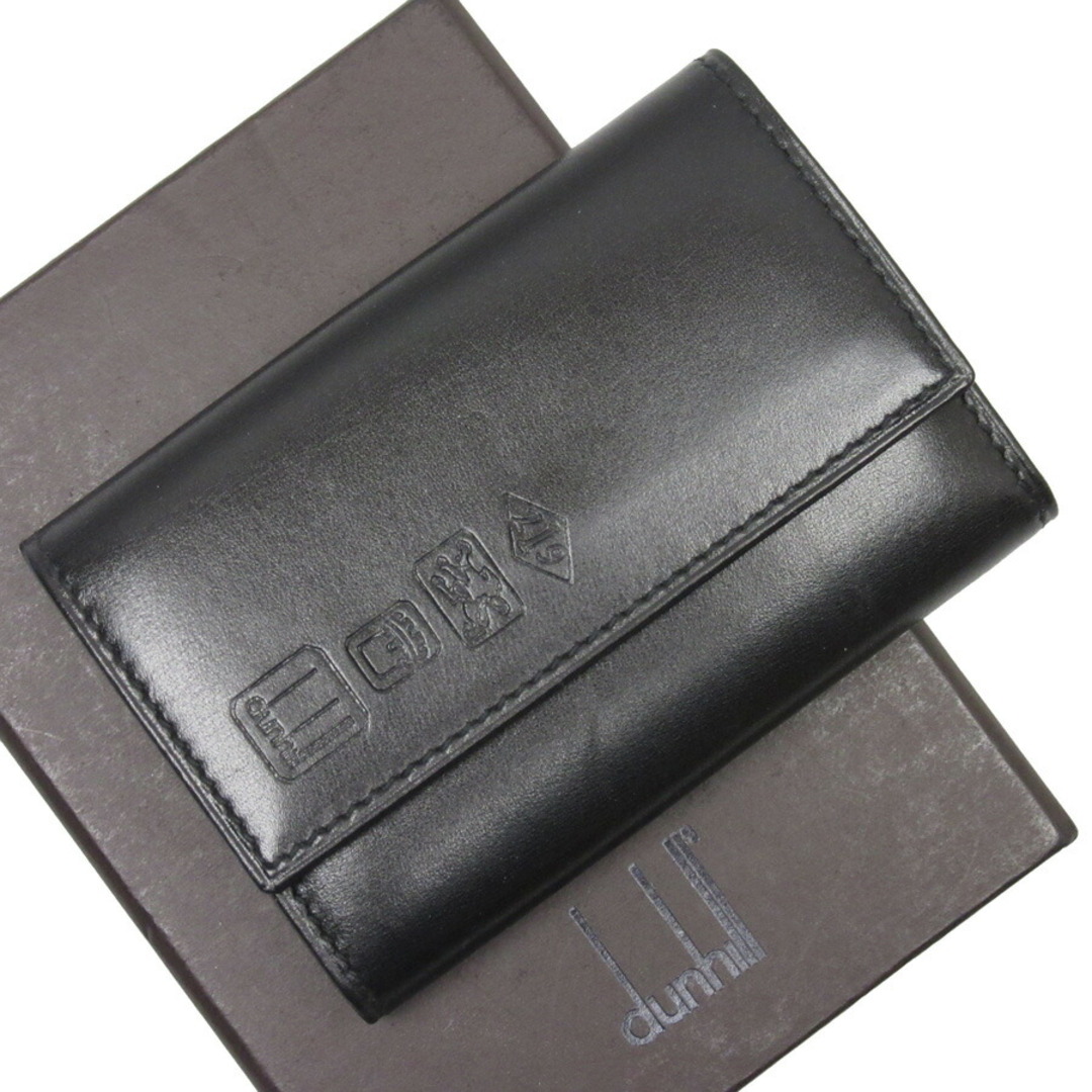 ダンヒル Dunhill キーケース レザー ブラック メンズ 送料無料 t14511