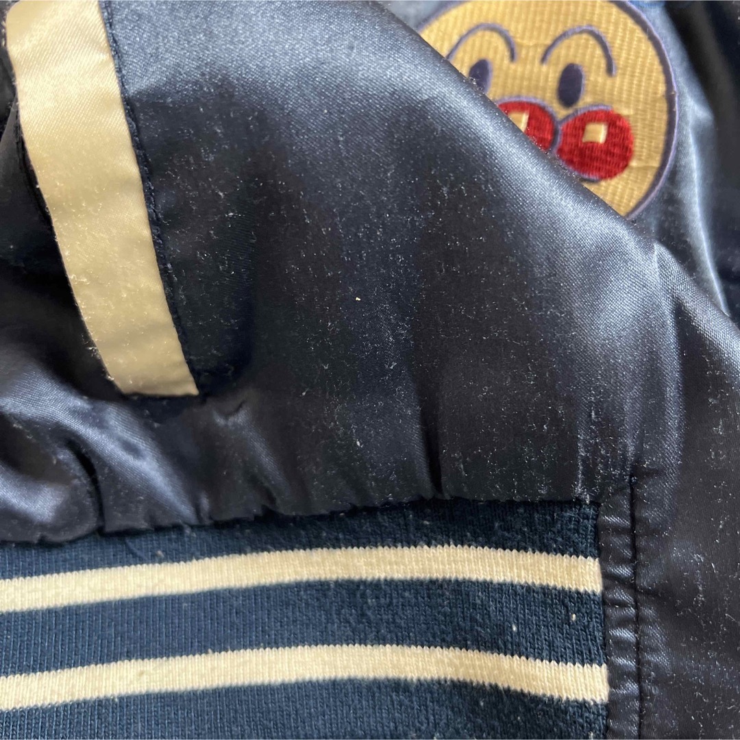 アンパンマン　スカジャン　紺　ネイビー　80  キッズ/ベビー/マタニティのキッズ服男の子用(90cm~)(ジャケット/上着)の商品写真