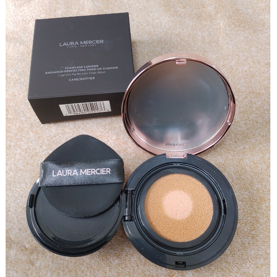 【LAURA MERCIER】ローラメルシエ　フローレス　ファンデ＆ケースファンデーション