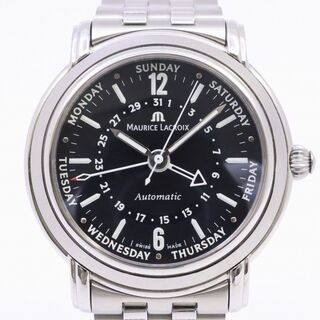 MAURICE LACROIX モーリス・ラクロア メンズ腕時計 ポントス S エクストリーム リミテッド 限定999本 PT6028-ALB01-331 ブラック文字盤 アルミ合金 自動巻き