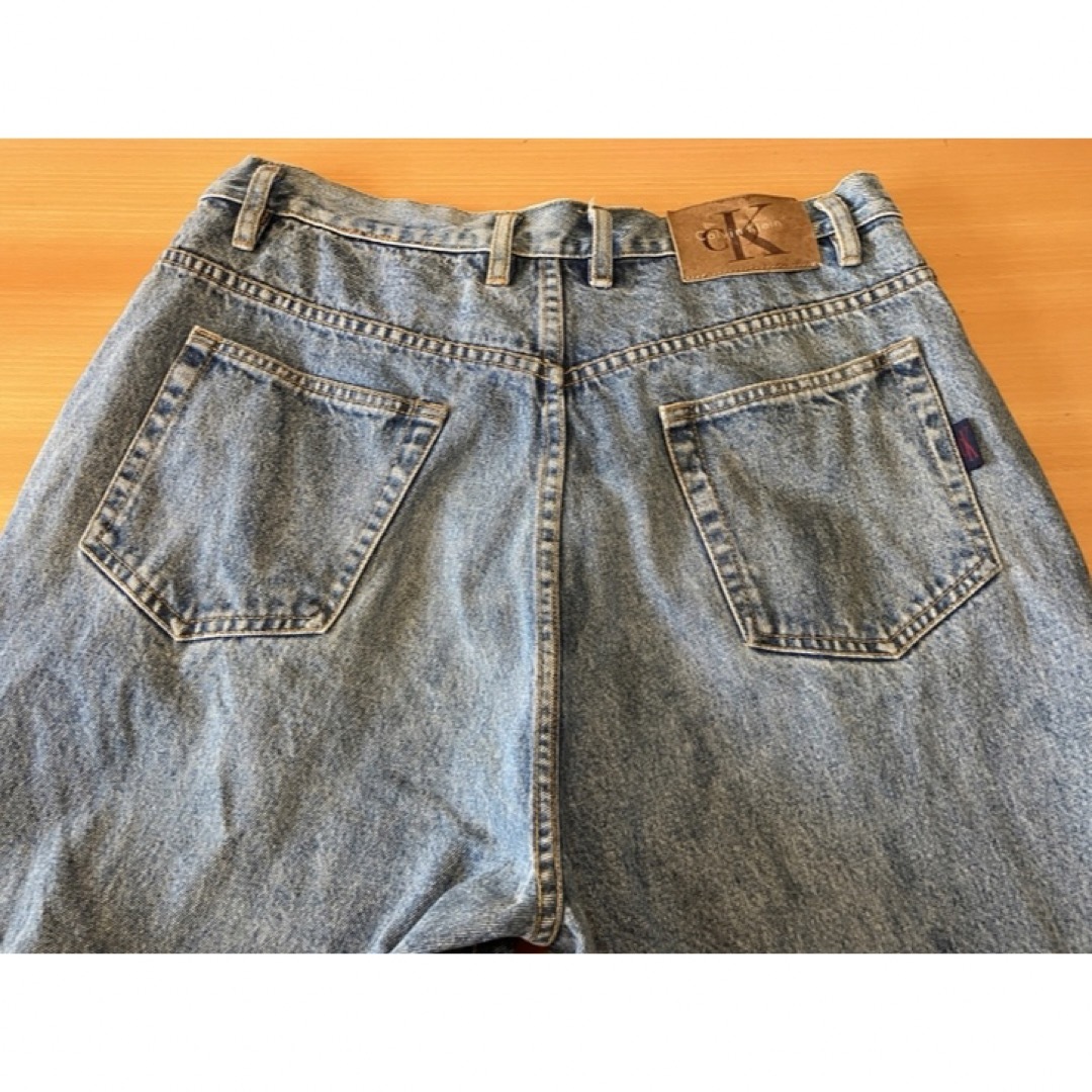 ビンテージCalvin klein カルバンクライン デニムバギーパンツ90s 3