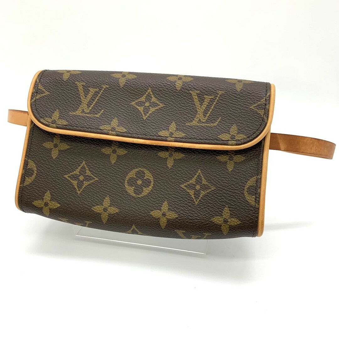 美品 LOUIS VUITTON ルイ・ヴィトン ポシェットフロランティーヌ モノグラム ウエストバッグ ポーチ ブラウン レディース メンズ  ファッション M51855 USED 【中古】 | フリマアプリ ラクマ