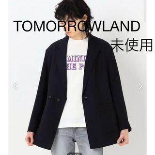 トゥモローランド(TOMORROWLAND)のハイブリッドツイルテーラードジャケット　(テーラードジャケット)