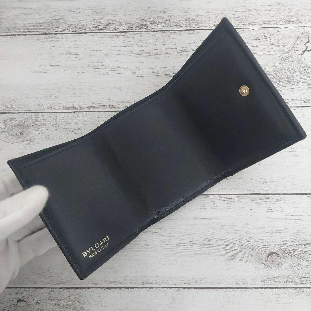 BVLGARI - ✨美品✨BVLGARI ブルガリ 折り財布 ビーゼロワン ロゴ