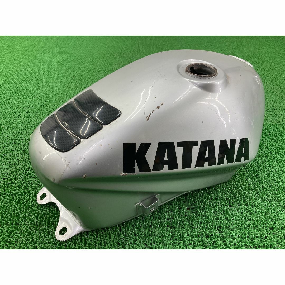 GSX1100Sカタナ タンク 銀 スズキ 純正 中古 バイク 部品 GU76A