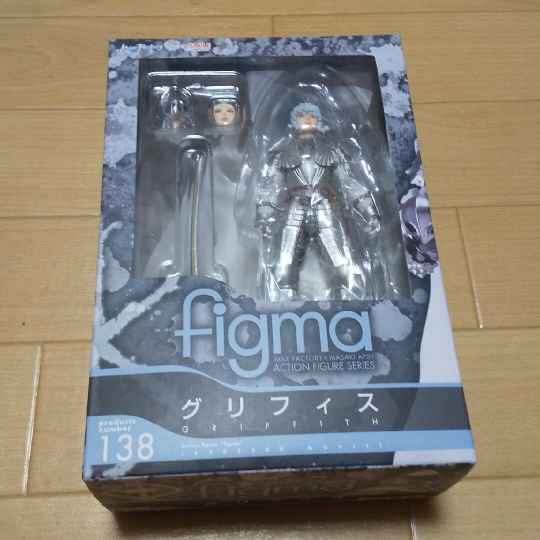 新品未開封 国内正規品 figma 138 ベルセルク グリフィス 黄金時代