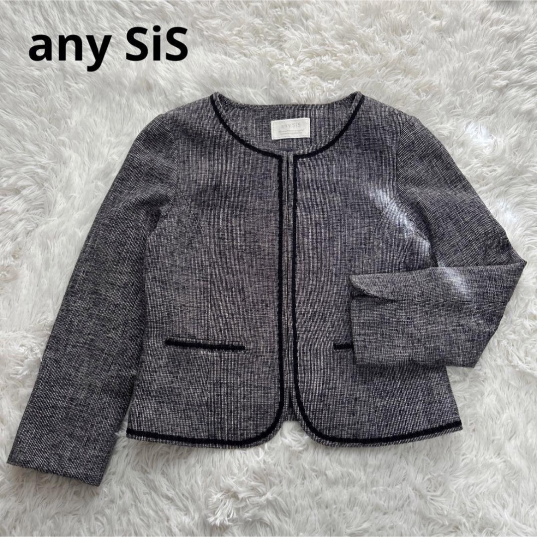 any SiS エニィスィス ノーカラージャケット 2 Mサイズ