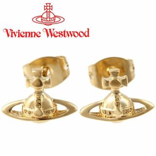 ヴィヴィアンウエストウッド(Vivienne Westwood)のヴィヴィアンウエストウッド ピアス Vivienne Westwood ヴィヴィアン ローレライスタッドピアス ゴールド 62010014-R001 レディース メンズ 男女兼用 【新品・未使用】 【ラクマ公式ショップ】(ピアス(両耳用))