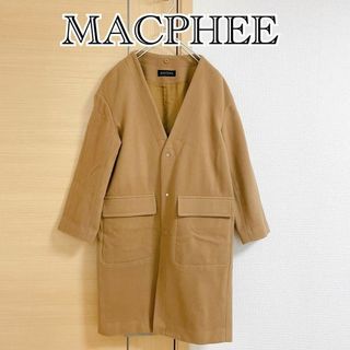 マカフィー(MACPHEE)の2点分MACPHEE トゥモローランド ウールメルトンフーデッド(ロングコート)