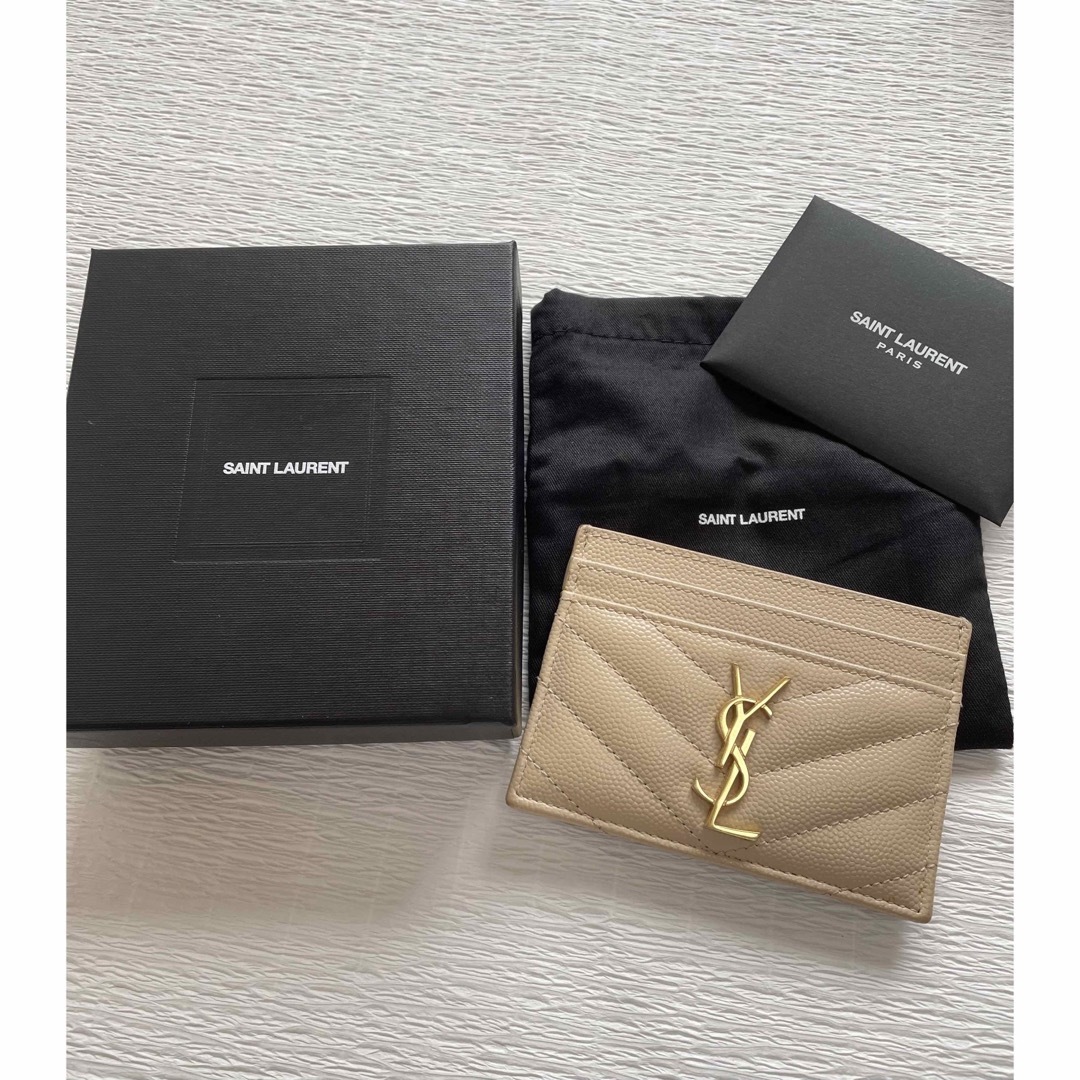 Saint Laurent(サンローラン)のサンローラン カードケース SAINT LAURENT レディースのファッション小物(パスケース/IDカードホルダー)の商品写真