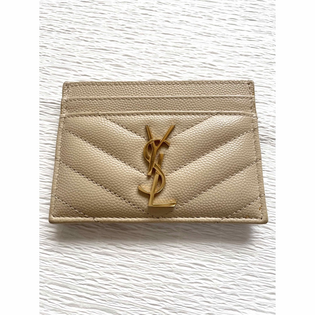 Saint Laurent(サンローラン)のサンローラン カードケース SAINT LAURENT レディースのファッション小物(パスケース/IDカードホルダー)の商品写真