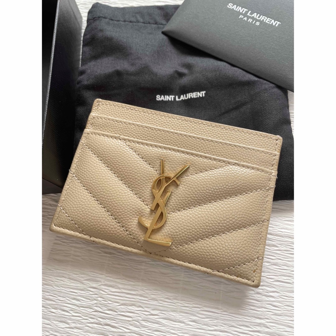 Saint Laurent(サンローラン)のサンローラン カードケース SAINT LAURENT レディースのファッション小物(パスケース/IDカードホルダー)の商品写真