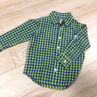 ベビーギャップ(babyGAP)の美品◆babyGAP チェックシャツ　長袖(ブラウス)