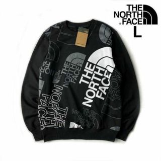 ザノースフェイス(THE NORTH FACE)のノースフェイス GI CREW スウェット US限定(L)黒 181130(スウェット)