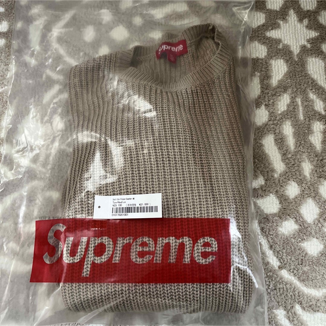 Supreme Small Box Ribbed Sweater Mサイズ！