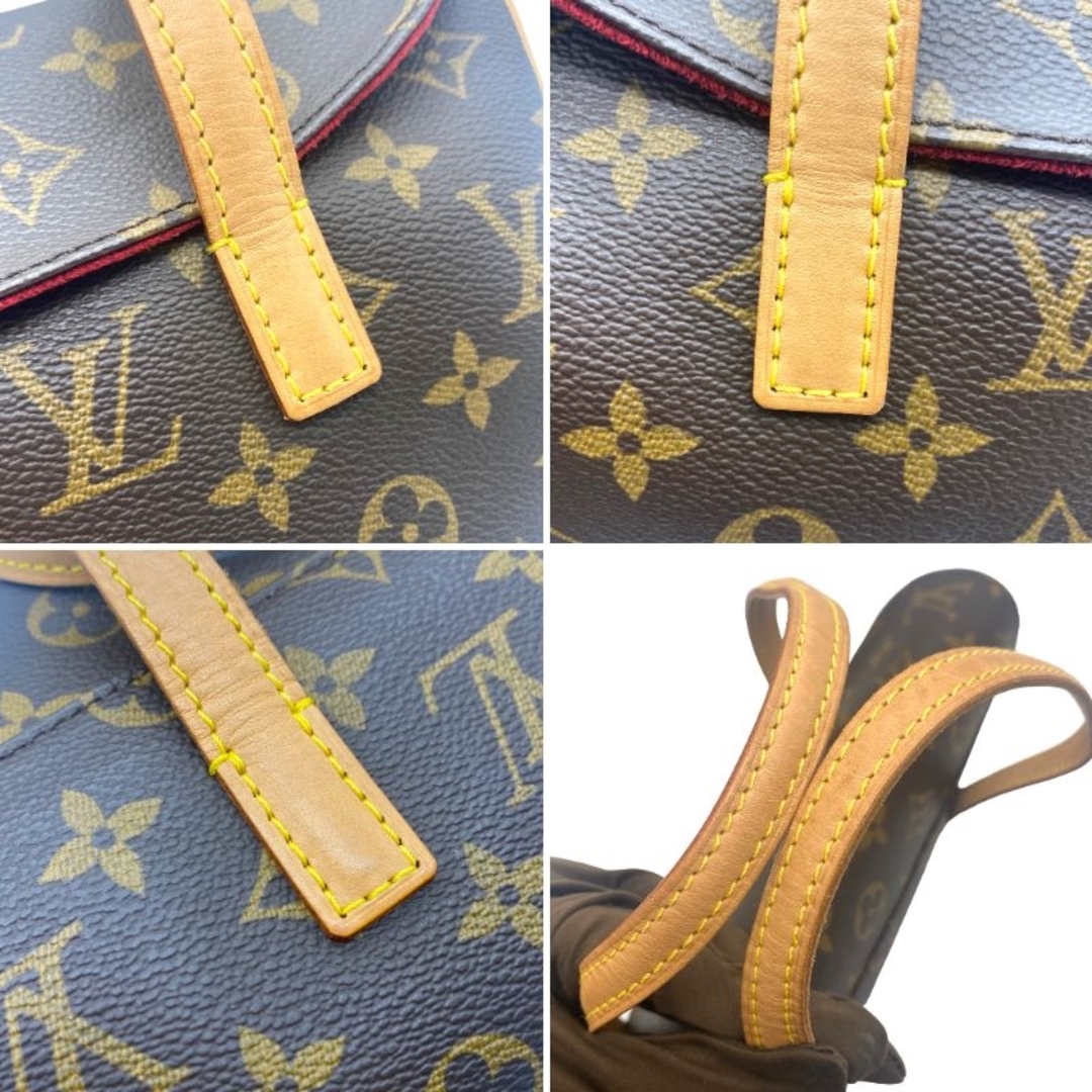 約6cm開閉式ルイ・ヴィトン LOUIS VUITTON ソナチネ M51902 モノグラム・キャンバス レディース ハンドバッグ