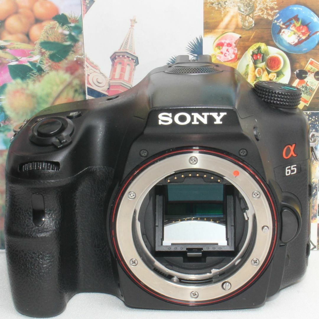 ❤️ハイスペック本格一眼レフ❤️SONY SLT-A65 トリプルズーム❤️