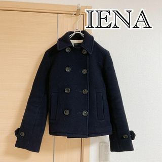 イエナ(IENA)のイエナ IENA ピーコート ジャケット ブルゾン メルトンウール(ピーコート)