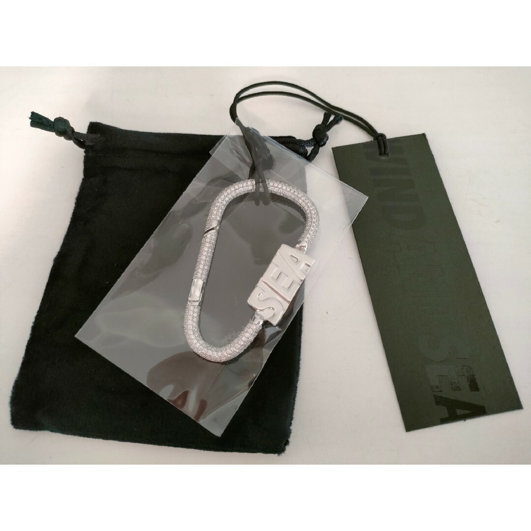 wind and sea SEA RHINE STONE CARABINER新品