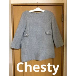 チェスティ(Chesty)のチェスティ　ビジュー　トップス　チュニック　ポンチョ(チュニック)