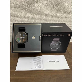 ファーウェイ(HUAWEI)のHUAWEI WATCH GT2Pro スマートウォッチ(腕時計(デジタル))