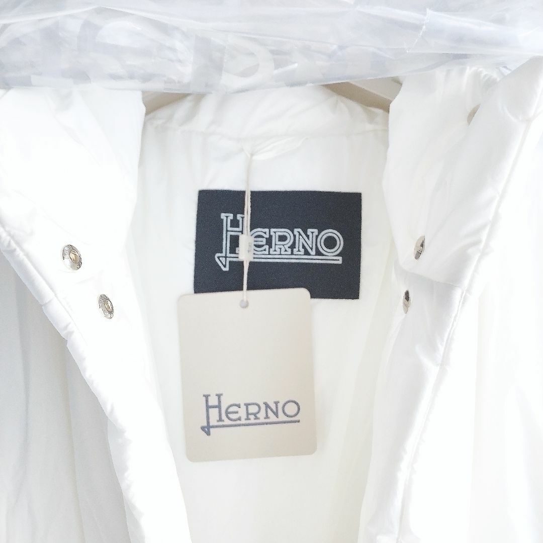 雑誌掲載*HERNO ヘルノ 20デニール Nuage オーバーサイズ コート 6