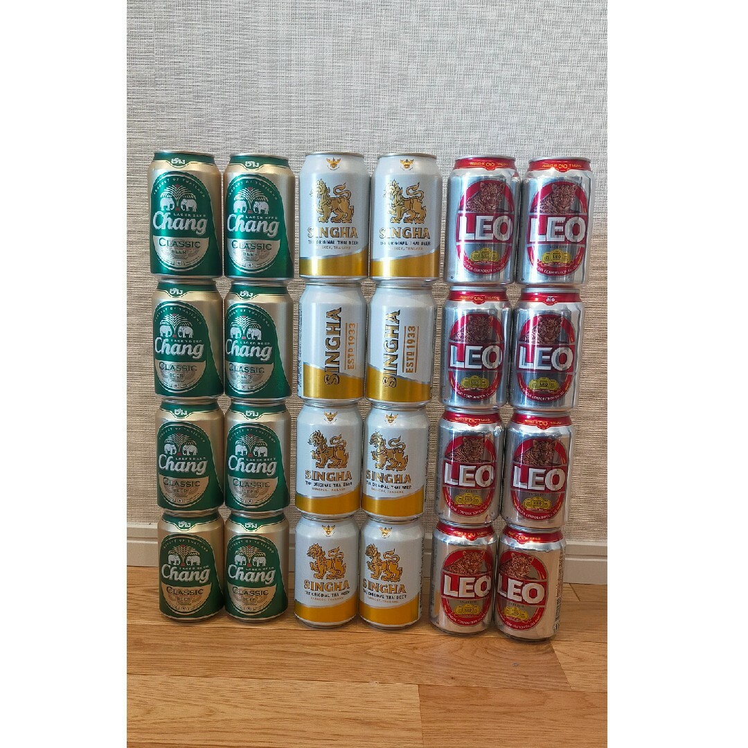【新品】海外 タイビール　シンハービール　24本