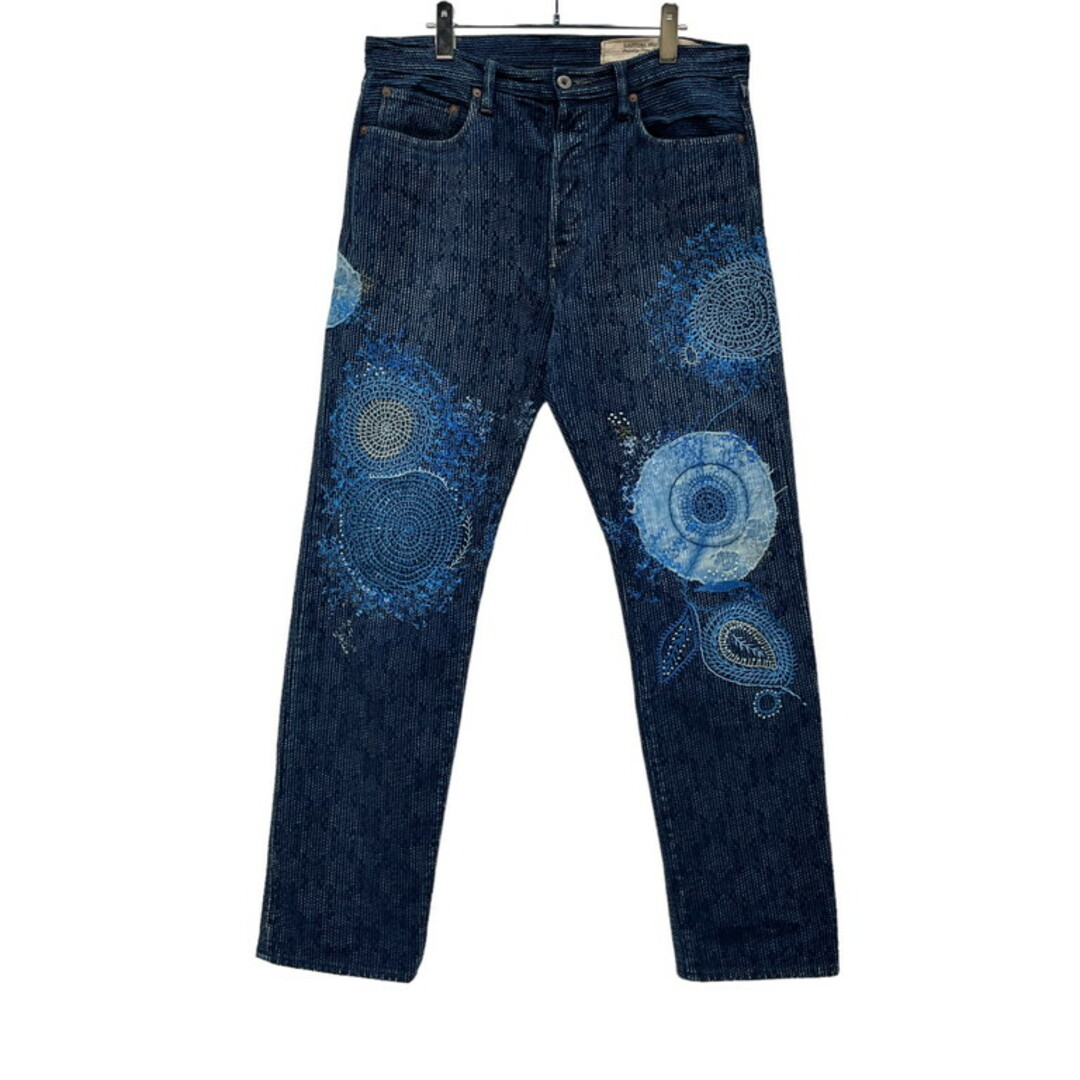 KAPITAL(キャピタル)のKAPITAL 21AW CENTURY DENIM NO.123 <KON-YA> 紺屋リメイク size 36 刺子 極希少 パンツ ボトム キャピタル メンズ メンズのパンツ(その他)の商品写真