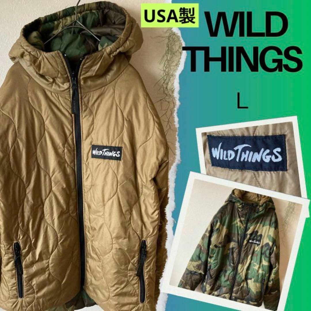 最終価格ワイルドシングス　wild things  リバーシブルジャケット