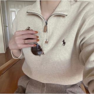 POLO RALPH LAUREN halfzip sweat(スウェット)