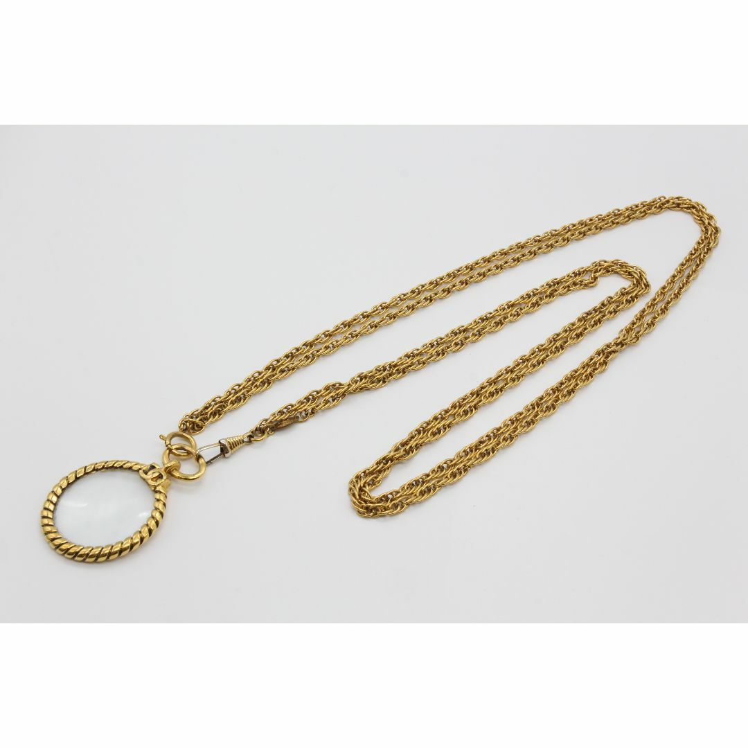CHANEL - CHANEL☆シャネル ルーペ ネックレス ゴールド CHANEL - CHANEL☆シャネル ルーペ ネックレス ゴールド