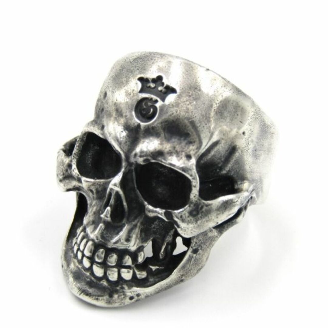 銀座通販サイト ガボラトリー リング Medium Large Skull 50016819